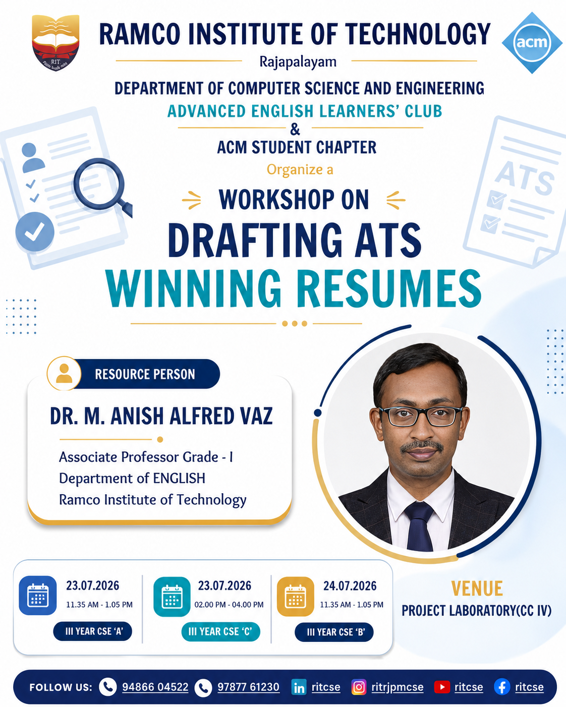 ATS Resume & Communication Workshop